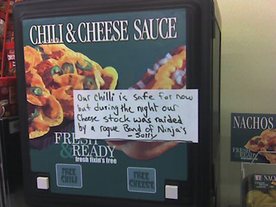 Cheese Sauce Ninjas