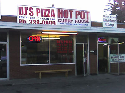 DJ's Pizza/Curry Hot Pot