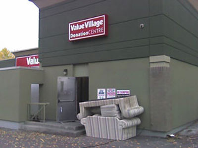 Value Village furniture donation