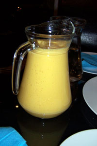 Jug of Mango Lassi