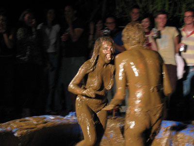 Mud Wrestling